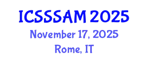 International Conference on Solid-State Sensors, Actuators and Microsystems (ICSSSAM) November 17, 2025 - Rome, Italy