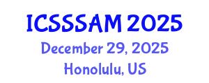 International Conference on Solid-State Sensors, Actuators and Microsystems (ICSSSAM) December 29, 2025 - Honolulu, United States