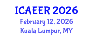 International Conference on Agricultural Economics and Environmental Research (ICAEER) February 12, 2026 - Kuala Lumpur, Malaysia