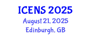 International Conference on Engineering and Natural Sciences (ICENS) August 21, 2025 - Edinburgh, United Kingdom