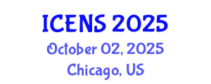 International Conference on Engineering and Natural Sciences (ICENS) October 02, 2025 - Chicago, United States