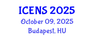 International Conference on Engineering and Natural Sciences (ICENS) October 09, 2025 - Budapest, Hungary