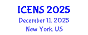 International Conference on Engineering and Natural Sciences (ICENS) December 11, 2025 - New York, United States