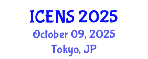 International Conference on Engineering and Natural Sciences (ICENS) October 09, 2025 - Tokyo, Japan