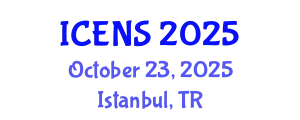 International Conference on Engineering and Natural Sciences (ICENS) October 23, 2025 - Istanbul, Turkey