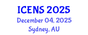 International Conference on Engineering and Natural Sciences (ICENS) December 04, 2025 - Sydney, Australia