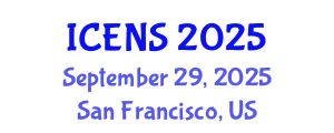 International Conference on Engineering and Natural Sciences (ICENS) September 29, 2025 - San Francisco, United States