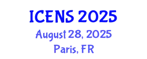 International Conference on Engineering and Natural Sciences (ICENS) August 28, 2025 - Paris, France