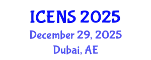 International Conference on Engineering and Natural Sciences (ICENS) December 29, 2025 - Dubai, United Arab Emirates