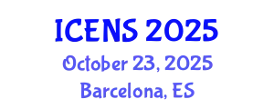 International Conference on Engineering and Natural Sciences (ICENS) October 23, 2025 - Barcelona, Spain