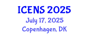 International Conference on Engineering and Natural Sciences (ICENS) July 17, 2025 - Copenhagen, Denmark