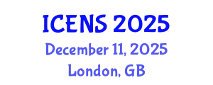 International Conference on Engineering and Natural Sciences (ICENS) December 11, 2025 - London, United Kingdom