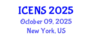 International Conference on Engineering and Natural Sciences (ICENS) October 09, 2025 - New York, United States