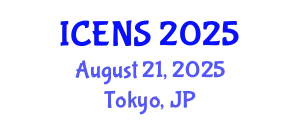 International Conference on Engineering and Natural Sciences (ICENS) August 21, 2025 - Tokyo, Japan
