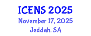 International Conference on Engineering and Natural Sciences (ICENS) November 17, 2025 - Jeddah, Saudi Arabia