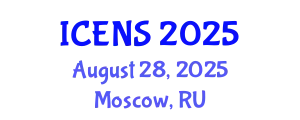 International Conference on Engineering and Natural Sciences (ICENS) August 28, 2025 - Moscow, Russia