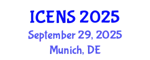 International Conference on Engineering and Natural Sciences (ICENS) September 29, 2025 - Munich, Germany