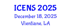 International Conference on Engineering and Natural Sciences (ICENS) December 18, 2025 - Vientiane, Laos