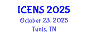 International Conference on Engineering and Natural Sciences (ICENS) October 23, 2025 - Tunis, Tunisia