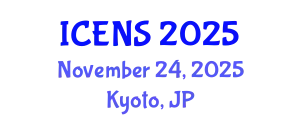International Conference on Engineering and Natural Sciences (ICENS) November 24, 2025 - Kyoto, Japan