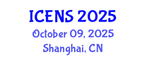 International Conference on Engineering and Natural Sciences (ICENS) October 09, 2025 - Shanghai, China