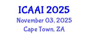 International Conference on Agents and Artificial Intelligence (ICAAI) November 03, 2025 - Cape Town, South Africa