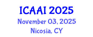 International Conference on Agents and Artificial Intelligence (ICAAI) November 03, 2025 - Nicosia, Cyprus