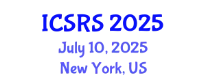 International Conference on Scientific Research and Studies (ICSRS) July 10, 2025 - New York, United States