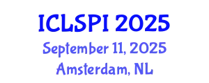 International Conference on Legal, Security and Privacy Issues (ICLSPI) September 11, 2025 - Amsterdam, Netherlands