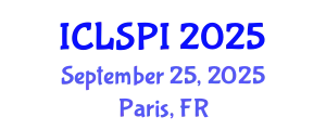 International Conference on Legal, Security and Privacy Issues (ICLSPI) September 25, 2025 - Paris, France
