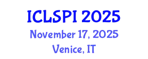 International Conference on Legal, Security and Privacy Issues (ICLSPI) November 17, 2025 - Venice, Italy