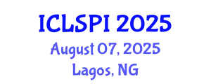 International Conference on Legal, Security and Privacy Issues (ICLSPI) August 07, 2025 - Lagos, Nigeria