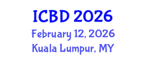 International Conference on Big Data (ICBD) February 12, 2026 - Kuala Lumpur, Malaysia
