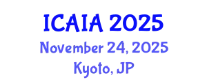 International Conference on Artificial Intelligence and Applications (ICAIA) November 24, 2025 - Kyoto, Japan