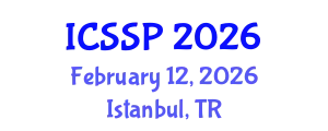 International Conference on Statistical Signal Processing (ICSSP) February 12, 2026 - Istanbul, Turkey