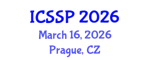 International Conference on Statistical Signal Processing (ICSSP) March 16, 2026 - Prague, Czechia