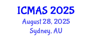 International Conference on Mobile Application Security (ICMAS) August 28, 2025 - Sydney, Australia