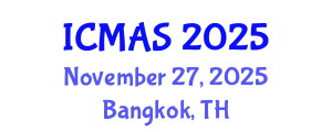 International Conference on Mobile Application Security (ICMAS) November 27, 2025 - Bangkok, Thailand