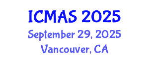 International Conference on Mobile Application Security (ICMAS) September 29, 2025 - Vancouver, Canada