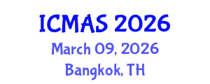 International Conference on Mobile Application Security (ICMAS) March 09, 2026 - Bangkok, Thailand