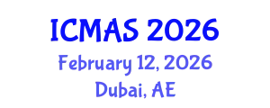 International Conference on Mobile Application Security (ICMAS) February 12, 2026 - Dubai, United Arab Emirates