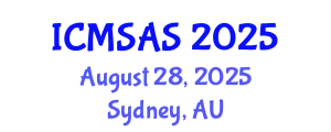 International Conference on Mobile Systems, Applications and Services (ICMSAS) August 28, 2025 - Sydney, Australia