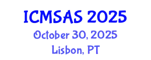 International Conference on Mobile Systems, Applications and Services (ICMSAS) October 30, 2025 - Lisbon, Portugal