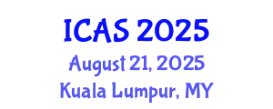 International Conference on Anthropology and Sustainability (ICAS) August 21, 2025 - Kuala Lumpur, Malaysia