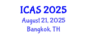 International Conference on Anthropology and Sustainability (ICAS) August 21, 2025 - Bangkok, Thailand