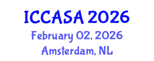 International Conference on Computer Animation and Social Agents (ICCASA) February 02, 2026 - Amsterdam, Netherlands