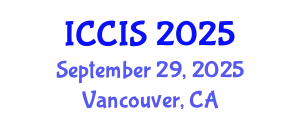 International Conference on Cryptography and Information Security (ICCIS) September 29, 2025 - Vancouver, Canada