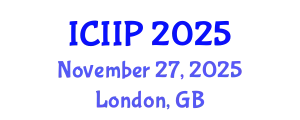 International Conference on Intelligent Information Processing (ICIIP) November 27, 2025 - London, United Kingdom