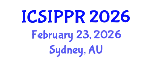 International Conference on Signal, Image Processing and Pattern Recognition (ICSIPPR) February 23, 2026 - Sydney, Australia