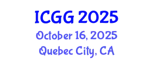 International Conference on Geology and Geophysics (ICGG) October 16, 2025 - Quebec City, Canada